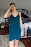I bought this dress in two other colors. ( i know, a bit extra) but I love it that much. a perfect respectable length and gorgeous fit - Grace R.