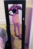 I absolutely love this skirt. It hugs me perfectly and fits just as it should. I'm a part-time model and can't wait to wear it for my next shoot! It can definitely be dressed up or down depending on the bodysuit & shoes you wear - I absolutely love it. - Kasara G.