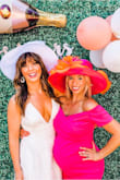 I originally ordered a medium in this dress but had to return it for a small. That was a nice surprise. I wore it for my Kentucky Derby themed bridal shower and it was absolutely stunning. The fit, style, and cross back details really made me obsessed with the dress. Along with the subtle sparkle on a light floral print. - MEgan A.