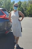 perfect for my bridal shower and all my wedding events! Very comfortable. Slightly stretchy material. Totally stunning! - Jeanette M.