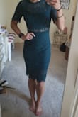 XS was the perfect fit. The color is stunning and the dress is sexy yet classy. Excited to wear it. Fiance is a big fan as well! - Samantha B.