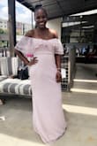 Beautiful color comfortable and elegant without being too much - Marie A.