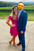 I wore this dress to a summer wedding, and it was beyond comfortable. I received many complaints on the color, as well style. I paired it a pair of statement earrings which tied the whole outfit together. I was even able to wear a strapless bra. - Nora M.