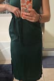 There is something wrong with this dress. The side with the zipper has way too much fabric and it sticks out. This dress was also very tight in the bust and hip area (and I have a small bust and small hips). Will be returning! - Jessica M.