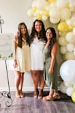 I loved these. They run true to size and we're really comfortable! They were easy to walk in and gave you a little bit of height which is always nice! They are the perfect middle of the road between casual and dressy. - Jessie M.