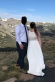 I bought this dress for my casual sunrise elopement ceremony in a national park and it was great. I did get some alterations to really make it fit perfectly but it fit great out of the box. Flowy around my hips, fitted around my waist, and didn't squeeze my back/bra fat (something I'm insecure about). I'm pretty short at 5'2, so I had the front hemmed and left the back unhemmed to have a small train. I wear a street size 16 and bought an XL. - Kelly M.