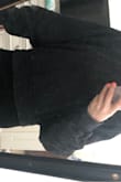 Super comfy and I would definitely wear this a lot when it starts getting cool. I could've definitely gotten a small. Overall it's cute and I LOVE the back of this sweater - Nayeli G.