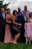 I wore this dress for my son's wedding and felt confident comfortable and received many compliments! The outer lace material does not have any stretch so it was a bit difficult to go to the bathroom but otherwise I wouldn't change a thing - Thomas C.