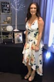 I love this dress! I wore it for my bridal shower and it was perfect and so comfortable! Hopefully I have another event to wear white to. I would definitely recommend it! - Shelby W.