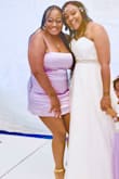 The material is nice and fits good on a full figured body like mine. - Jakea W.