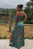 Let me tell you it was my first time buying in Lulus and I'm obsessed with Lulus. I love the outfit and how it fits. The material it's awesome and I totally recommend you guys buying from them. I'm totally buying more items. I can't wait to wear this for my summer vacation to PR. - Katherine V.