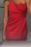 Great fit, pleasantly surprised. Nice shade of red. Not too revealing and quality was better than expected. - Caroline