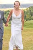 Wanted a more casual dress for my simple ceremony this year rather than my original wedding dress. So comfortable, flattering, and quality material. I highly recommend! - Renee L.