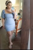 The color is super cute. The length is very nice.
The sleeves did slip at times but nothing major. - Daniela Z.