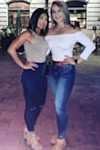 This is such a staple bodysuit! The white is thick enough that I go completely brasless and the shoulders stay in place so it's the most comfortable off the shoulder piece I've ever owned. - Devon T.