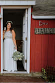 AMAZINGGGGG! I wore it for my intimate wedding ceremony (covid ruins everything) and I received a million and one compliments. I am not that tall & not the smallest so I wasn't in love when I first tried it on. However, I loved how small the empire waist made my waist look! I HIGHLY recommend! I ordered a size Large. - Lindsey M.