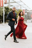 I wanted a long flowing dress for my engagement photos and this dress did not disappoint! It looked amazing in photos and fit great! Pro tip: if you are bustier, I used kinesiology tape to make a tap bra so I could go backless - Jordan M.
