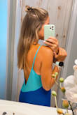What a gem of a beach cover up! So classy, but sexy chic. You'd be silly to not buy this piece! Plan to get the other color! - Kellie T.