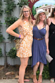 Loved this dress. I added a belt to cinch in the waist a little. Wore it to my bachelorette party wine tasting. - Amanda H.