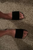 These are my fav sandals!
PLEASE restock in black so I can buy a second pair!! - Chandra M.