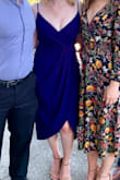 Such a cute dress and the style goes with so many occasions. I've already worn it to a wedding and a Christmas party. Flattering and slightly sexy but the longer back makes it appropriate. - Shea O.