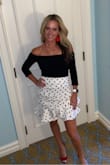I received so many compliments when I wore this shirt! So elegant, yet playful! Just gorgeous! - Stacy H.