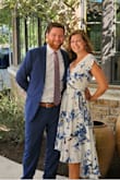 I got this dress for a wedding. It was beautiful and perfect for this summer wedding. - Alyssa I.