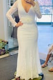 I used as my second dress for the cocktail and dinner. I felt so comfy and elegant in the same time. I used a flower belt to give a extra glam. - Vivian B.