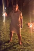As a "pandemic bride" I had to make a very last minute purchase for a reception dress to be worn in my backyard. This was the perfect fit - on my body and for the occasion. I was very comfy and felt very cute! I have a big booty, so the large was a perfect fit. Sorry for the blurry photo. It's all I have. Material felt and looked very nice! Side note: When it was run through the laundry, it was put in the dryer and the lace shrunk, but I was able to pull it back into place. I would suggest letting it air dry hung up. Otherwise, I was super happy with this purchase! - Sarah R.
