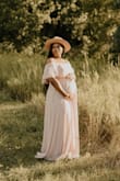 I absolutely loved my dress! I wore it for maternity pics and it was everything I needed it to be, even with the baby belly! It was flowy and I felt beautiful! - Allysia D.