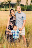 My husband doesn't have the best memory so he appreciates having photos around the house to as a reminder of happy times. For our 4 year wedding anniversary, I decided to gift him with a multi-generational family session. My photographer recommended this site to me for outfit inspiration and I thought this dress was perfect for the soft, feminine, rustic vibe I had envisioned. I think the photos turned out beautiful. I really liked the double-slit for my impromptu sexy pose and I thought the high collar sleeveless look was so classy and complimented my body type well. I also am about 20lbs heavier than when we got married (pregnancy weight I never lost) and often feel self-conscious about my body shape. However, this dress really concealed it and I don't feel I see the extra weight in these pictures. - Kenzie S.