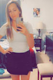 Cute and comfy, with a sophisticated, classy, professional look. I sized up, less tight since high waisted, has some stretch. - Robin H.