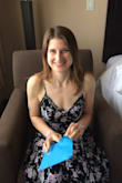 I wore this dress to my vet school graduation and I absolutely love it! It fits beautifully and lands about mid-calf (perfect for me as dresses are often too long on me), and there is lovely detailing along the bust and straps. The material is soft and comfortable and feels like good quality. I wear this dress often! - Elizabeth H.