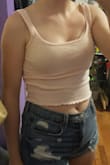The top is comfortable and cute, I wear it all the time. Happy I bought it! - Hannah R.