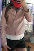 I like the color, I got it for my motorcycle but then I got a red helmet and I didn't like the colors together so I returned. I would have exchanged for a larger side otherwise because it was a bit too tight on the arms when bent. - Hannah R.
