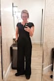 I am a wedding photographer and was on the hunt for something stylish but also comfy and easy to more in and this was the perfect jumpsuit for the job. I am 5'2 and the legs where very long. I had to have them tailored but it was worth it to have the perfect photographer wedding outfit. 
I can see myself wearing this to future events where I need to look my best. 
I felt confident and adorable while wearing this. I was able to wear this with black tennis shoes for comfort being on my feet all day but you could wear them with fancy shoes and make it even more dressy. - Jeannie H.