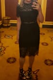 Dress looked AMAZING. Pic doesnt even do it justice. I would buy this dress again and again. Good quality material and the zipper did NOT stick. - Darcie B.