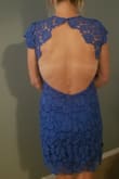 I normally wear small to medium sizes, after reading the reviews I went with a small & it fit perfectly! Got a lot of compliments at the wedding that I wore it to! - Michelle R.