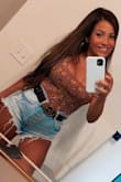 I love the colors and the fabric be although it's see thru but it's thick enough that doesn't show your bra. - Andrea W.