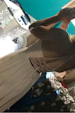 This dress is very flattering! With the tight at the back it is very easy to adjust the size on top. The zipper also makes for a great fit along the hips and waist. I got so many compliments on this dress! - Taylor H.