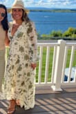 Wore this dress for a winery night on my bachelorette weekend. It was lightweight, but also very flattering. I was nervous the pleating and fabric would not photograph well, but it ended up being my favorite outfit of the weekend! - Patricia R.