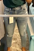 Was nervous about purchasing jeans online but these fit perfectly! The only issue is that they are a little long on me but it's okay I just roll them up. I will definitely be buying more! - Nida A.