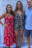 Cute romper, fit well. A little big in the bust area but it wasn't too much of an issue. - Calliann G.