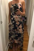I got this dress for an upcoming beach wedding and absolutely love it. My only feedback is the length of the underskirt, I think I would like a bit more coverage. The waist seam was a tad tight, but I wouldn't change the size I ordered. - Stephanie D.