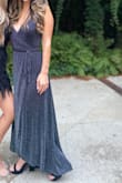 I wore this to a cocktail part and received a ton of compliments. I'm on the shorter side and didn't need to get the hemmed before wearing. Very comfortable and classy. - Alexandra