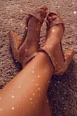 I love love LOVE the shoes, I was so worried they wouldn't be here in time with the return process. But even with next day shipping I managed to have them just in time for my big day. Thank you for the great customer service! I really love how I was shipped out the bigger size before I had even returned these. It shows you actually trust and care about your customers. I will definitely be ordering AGAIN!!! - Jennifer R.