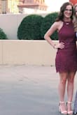 I love this dress! It fits very well, form fitting but not too much so it's perfect for any and all occasions! It's a sexy fit but still modest, it's not too short either! I actually ordered this for my cousin's bachelorette party and another girl had the same dress, but in yellow! I love it! - Chanel S.