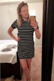 Wore this to top golf and loved it! It's casual and perfect with converse. And it's cute, flirty, and flattering! - Jessica M.