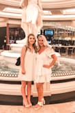 Wore this dress in Vegas and it was so cute! Loved the sleeves and super comfy! - Brittany