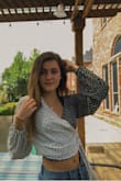 This top got me so many compliments! The contrast with the black and white makes it perfect for any occasion. It can be dressed up or down, I paired it with some shorts and sandals (also from Lulus) for a casual look! - Nicolette L.